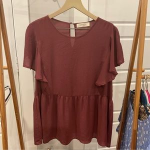 Altar’d State plus “A Beautiful Soul” blouse top. Size B or 16/18 or 2X